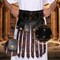 Mens Greek Roman Belt - Warrior, Knight Armor, Medieval Belt, Cosplay and Halloween Accessories, Soldier, Viking, Renaissance Belt (One Size)